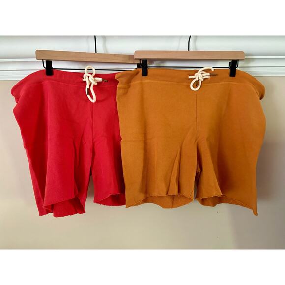 THE GREAT The Sweat Short | California Poppy  | Sz 3 | NWT - Picture 12 of 13